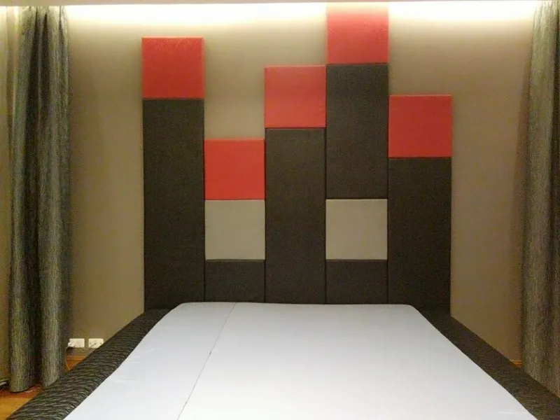 Hotel headboards and bed upholstery